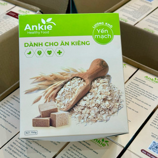  Lương khô ankie phù hợp cho người ăn kiêng tiểu đường healthy giảm cân hộp 750g vị Yến Mạch 