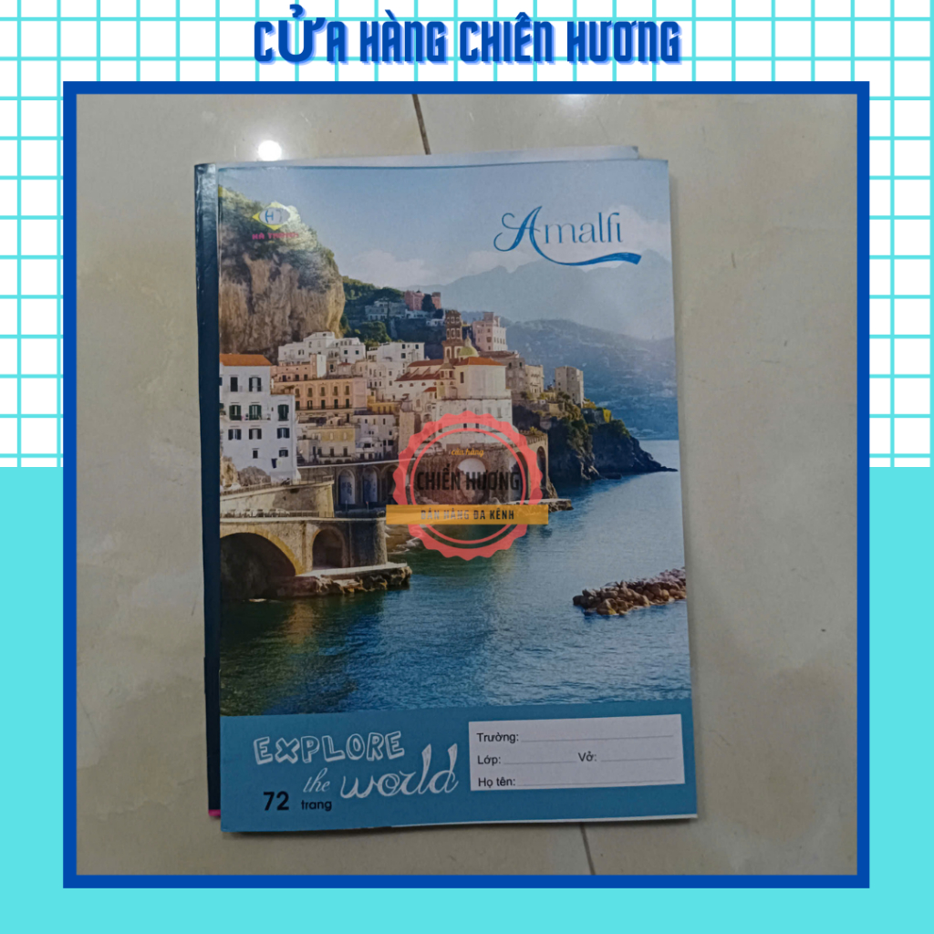 Set 10 Cuốn Vở Kẻ Ngang Giá Rẻ 72 Trang