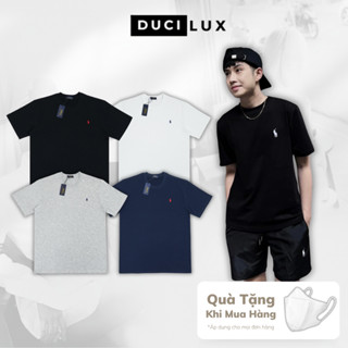 Áo thun Ralph Lauren Thêu Ngựa QC Siêu Nét - Áo phông nam nữ vải 100% Cotton Form Âu - DUCI