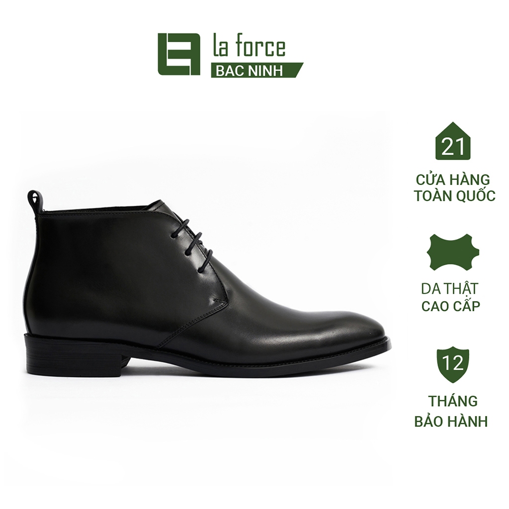 Giày boot nam da bò thật cao cấp hàng hiệu LAFORCE BẮC NINH GNLAAZ65-1-D-BN