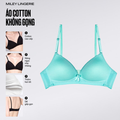 Áo Ngực Nữ Cotton Không Gọng Miley Lingerie BRW07015