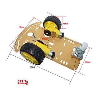 Combo Khung Xe Robot 3 Bánh V1