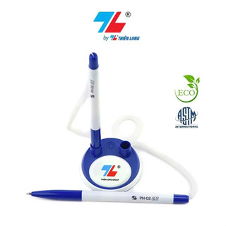  Bút Bi Đế Cắm Bàn 0.7mm Thiên Long PH-02  Mực Xanh  