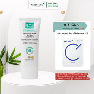 Kem chống nắng phổ rộng Martiderm The OriginalsProteos Screen SPF50+ FluidCream bảo vệ da toàn diện