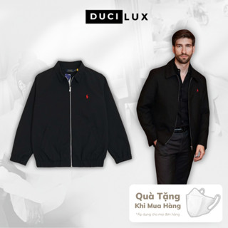 Áo Khoác Gió Ralph Lauren Thêu Ngựa QCCC - Áo khoác Dù 2 Lớp Có Túi Trong Dây Kéo Zip - DUCI