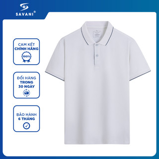  Áo Polo Nam SAVANI Trơn Cổ Viền Thanh Lịch Áo Thun Nam Chất Liệu Thoáng Khí Co Dãn Tốt MPU025S5 