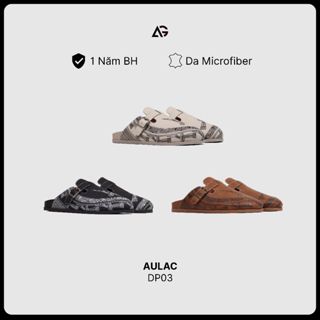  Dép Sục Nam Nữ Birken Họa Tiết Âu Lạc Microfiber Chính Hãng August Bảo Hành 12 Tháng DP03Z-X-Y 