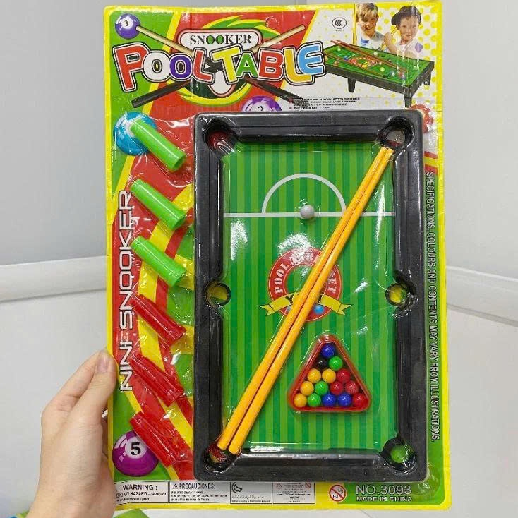 Bàn bida mini cho bé đồ chơi bida vui nhộn U20