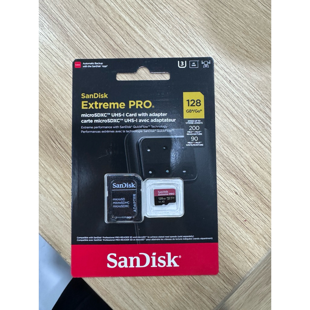 Thẻ Nhớ MicroSDXC SanDisk Extreme Pro 128GB 200MB/s SDSQXCD-128G-GN6MA- hàng chính hãng