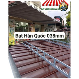 Bạt kéo/ bạt xếp lượn sóng Hàn Quốc may theo yêu cầu, dày 0.38mm, giá bán đã may thành phẩm