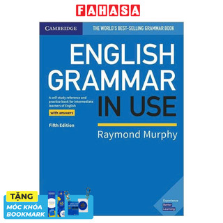 Sách - English Grammar in Use Book - Advanced Grammar - Essential Grammar in Use Book - Tặng Móc Khóa, Bookmark