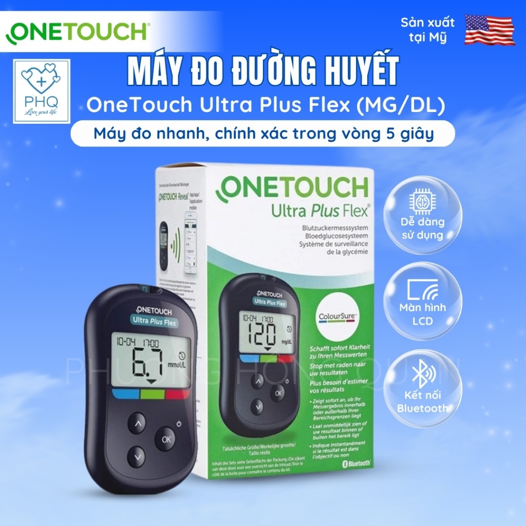 Máy Đo Đường Huyết OneTouch Ultra Plus Flex (MG/DL)