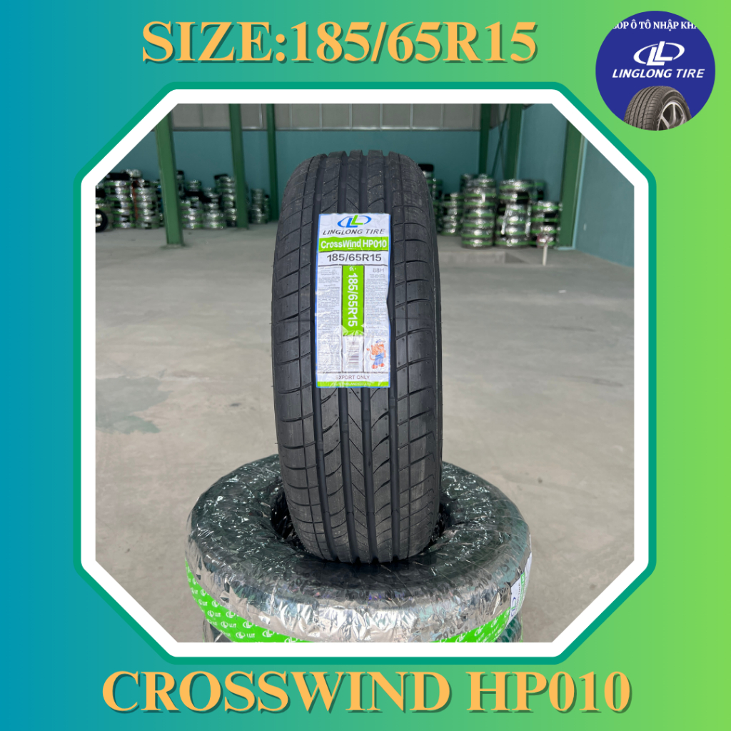 [FREESHIP EXTRA] Lốp (Vỏ) xe Linglong 185/65R15 Crosswind HP010 - Lốp cho Xpander, Vios, Accent