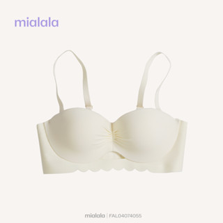  Áo ngực su không gọng áo quây đệm 2cm nâng đẩy tự nhiên Mialala 4055 FAL04074055 