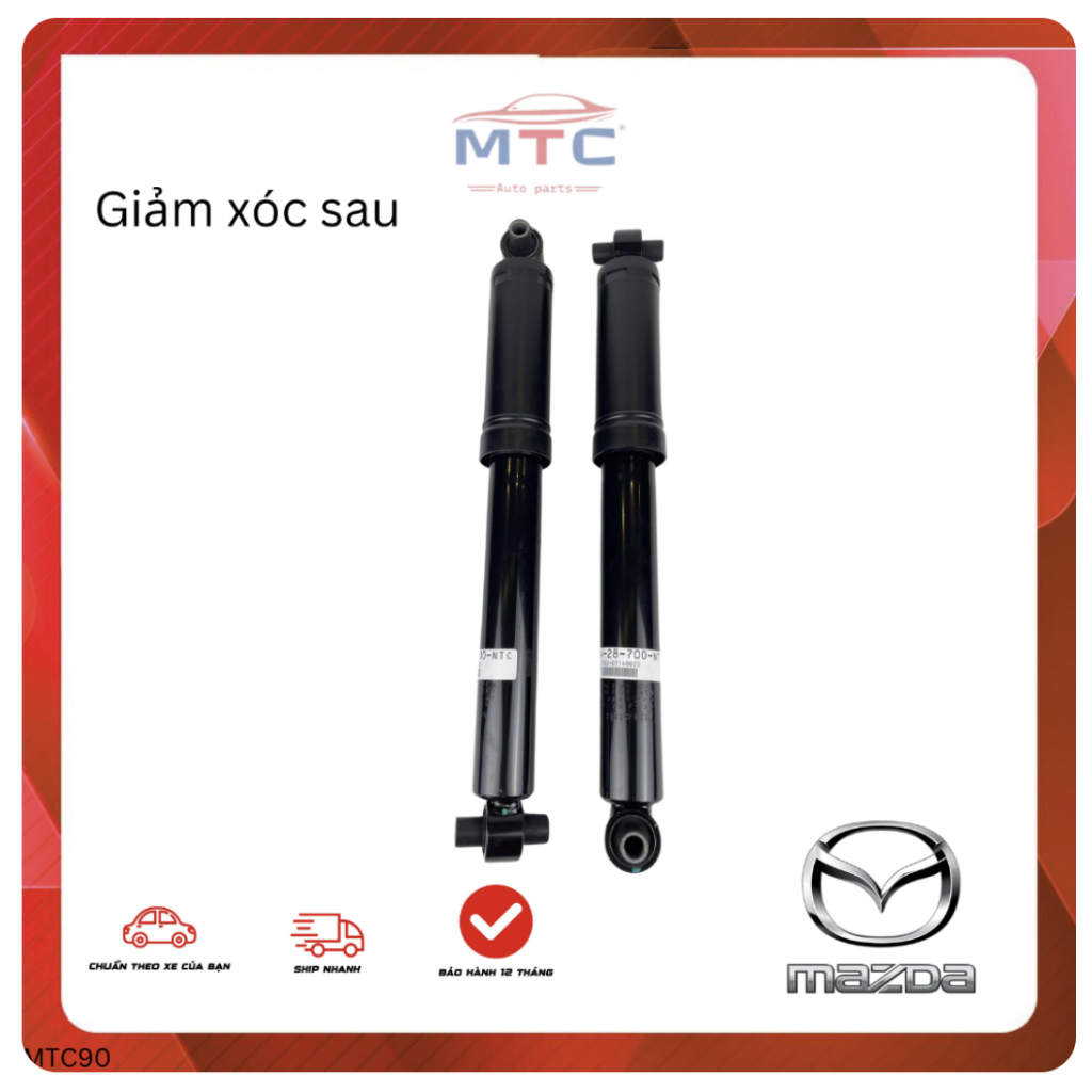 Giảm xóc (phuộc) sau Mazda 6 2002/2006 NTC GJ6A-28-700