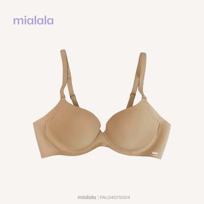 Mialaal Áo ngực có gọng mềm 5004 đệm 0,5cm chất su mềm mát định hình dáng áo quả chéo gom ngực tạo khe quyến rũ