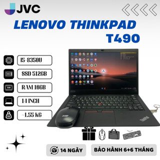 Laptop Giá Rẻ LENOVO THINKPAD T490 I5-8265U RAM 16GB SSD 512GB