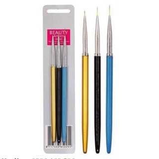 Bộ Cọ Nét 3 Cây Cán Gỗ [ SIÊU RẺ ] TÂN BÌNH NAIL