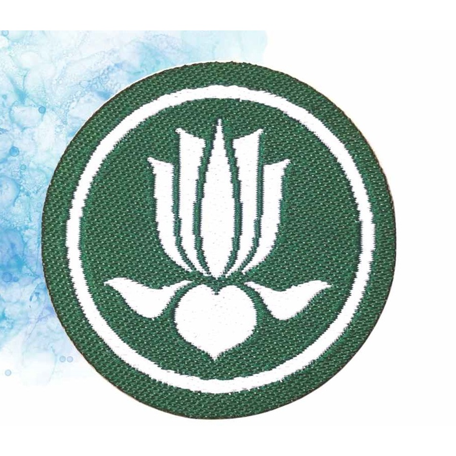 Huy hiệu hoa sen (Vải Ủi)