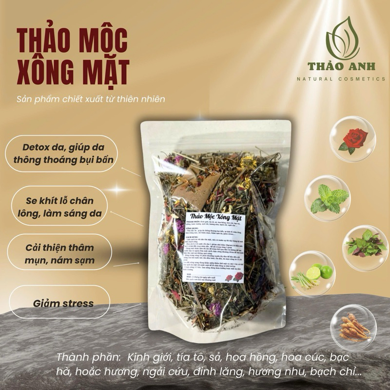 THẢO DƯỢC XÔNG MẶT