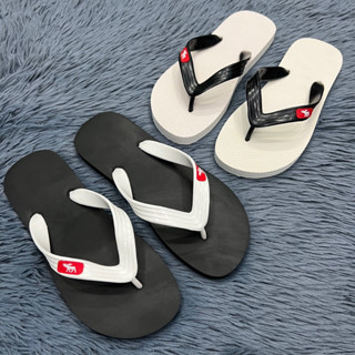  COMBO 2 Đôi Tông Lào Trắng-Đen Dép Tông Lào Dép Tông Hươu nguyên khối Dép Xỏ Ngón 