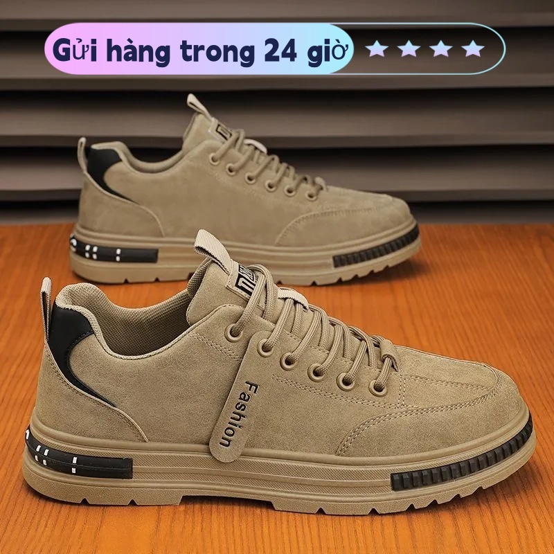 ✨-Mùa Hè Toáng Khí Giày Giải Trí Có Nhẹ Nhàng, Thoải Mái-(Màu Đen、Màu kaki、Màu Xám)