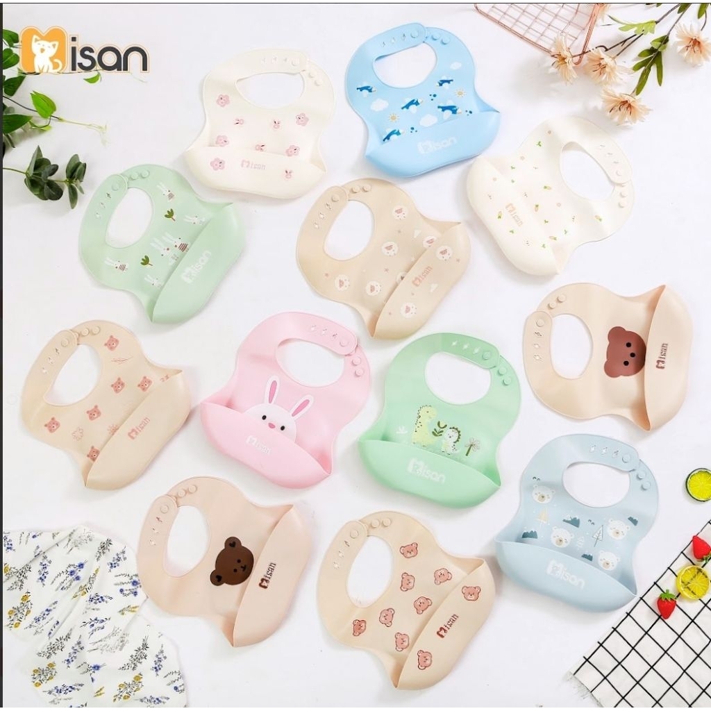 YẾM ĂN DẶM SILICON CHO BÉ