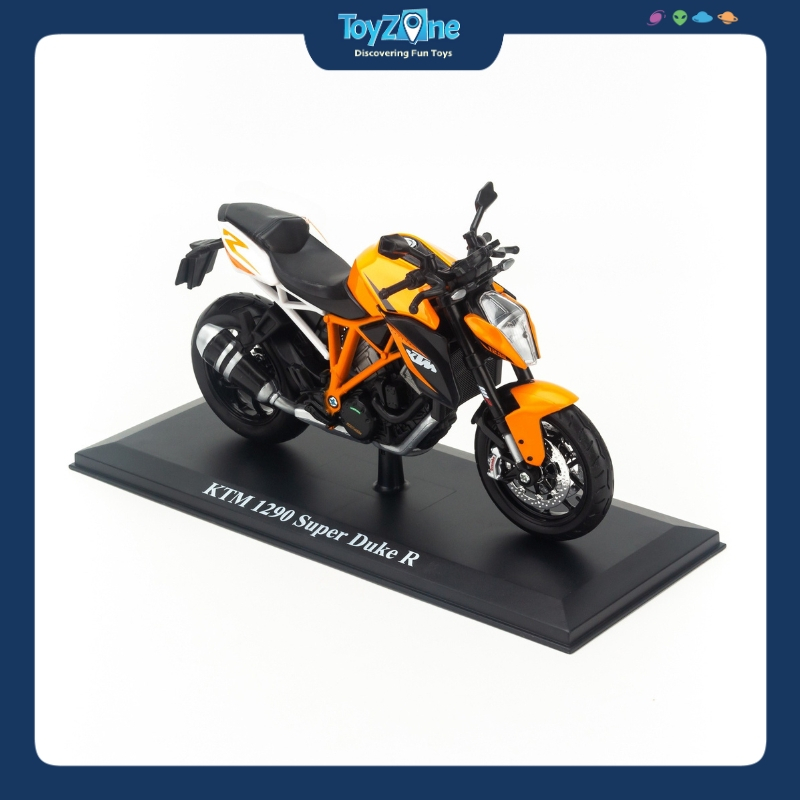 Mô hình moto KTM 1290 Super Duke 1:12 Maisto Orange