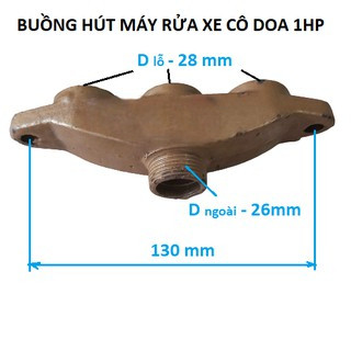 Phụ tùng đầu bơm máy rửa xe cô doa 1HP
