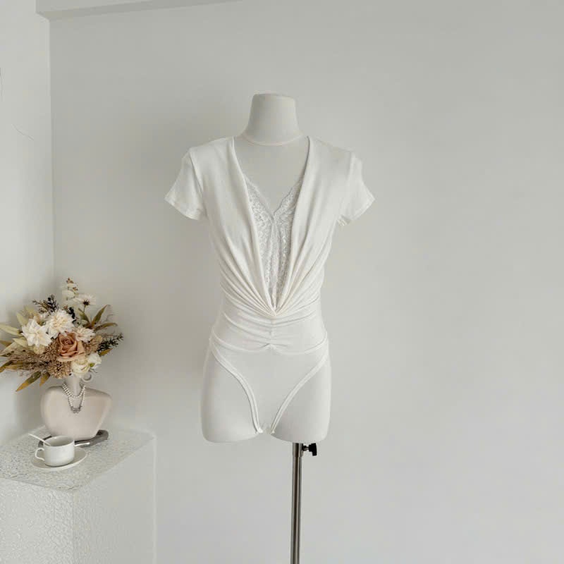 áo bodysuit ren cổ sexy nữ 2025 lyly