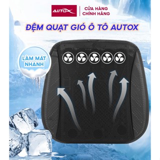 Đệm quạt gió ghế ô tô AutoX làm mát nhanh chóng giúp tản nhiệt thoáng khí khi ngồi xe ô tô