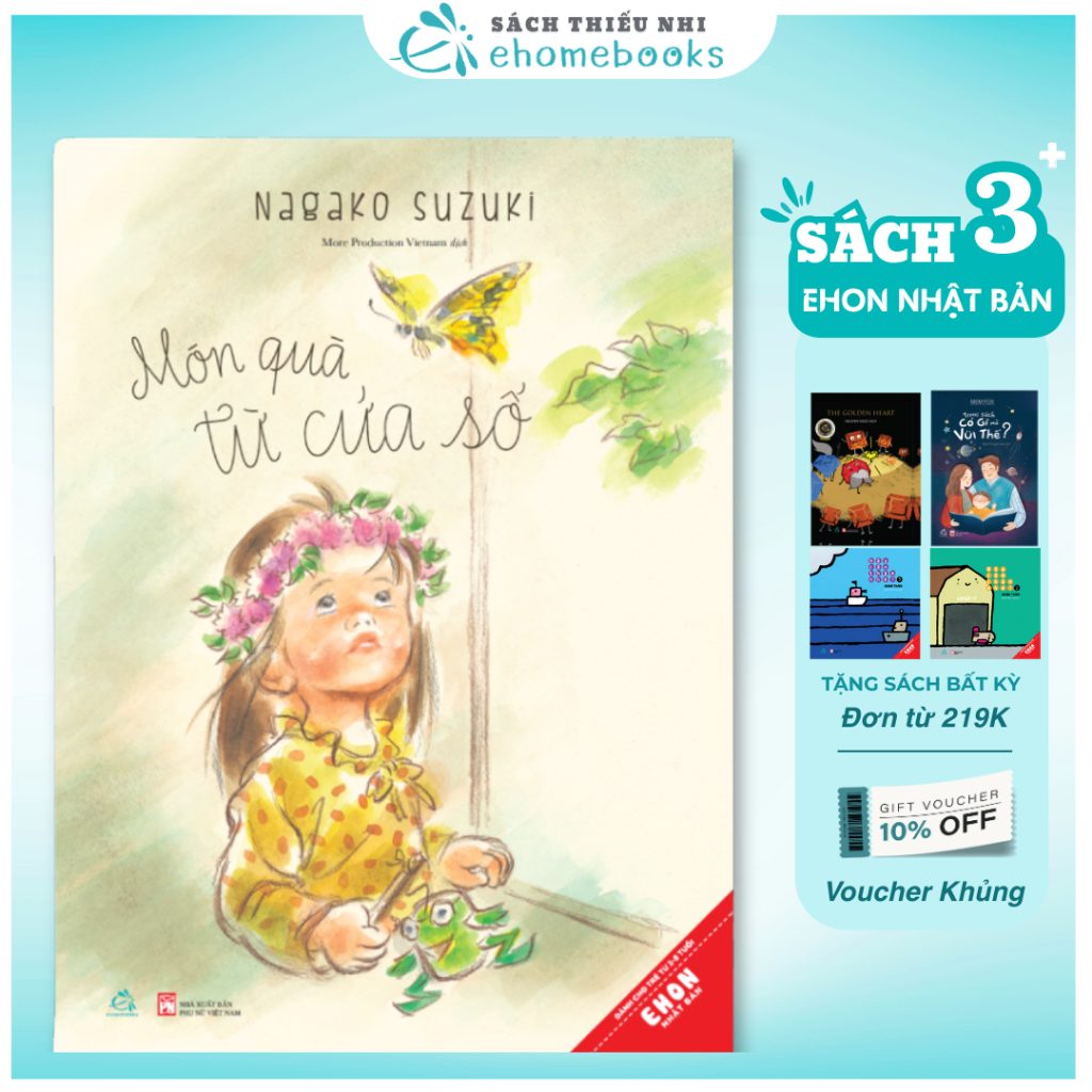 Sách Ehon Món quà từ cửa sổ 1