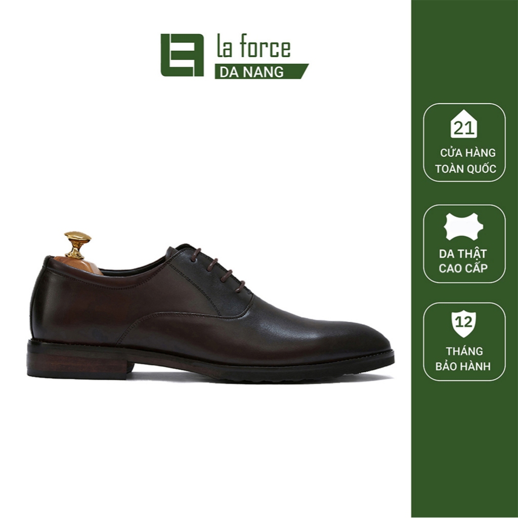 Giày da bò cao cấp dáng Oxford nam công sở cao cấp Laforce Bắc Ninh GNLA135-5-N-LFDN
