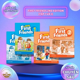 Sách - Giáo trình First Friends 2nd edition level 1, 2 - bộ gồm 2 quyển - có file nghe