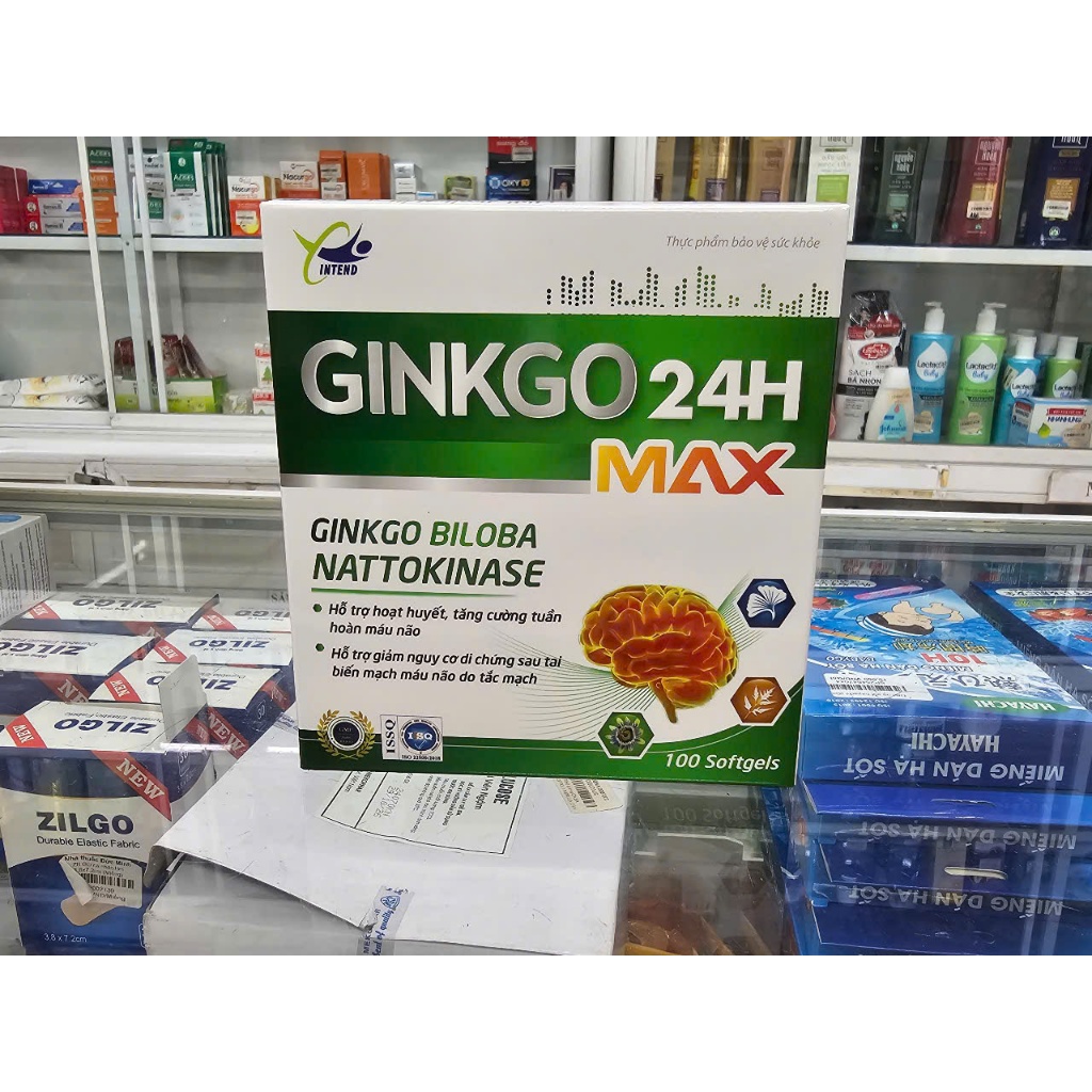 GINKGO 24H MAX HỘP 100 VIÊN