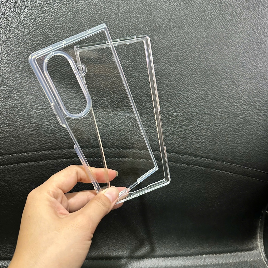 SAMSUNG Z FOLD 7 / zfold 7 Z Fold 7 ỐP LƯNG CỨNG TRONG SUỐT KHÔNG Ố VÀNG