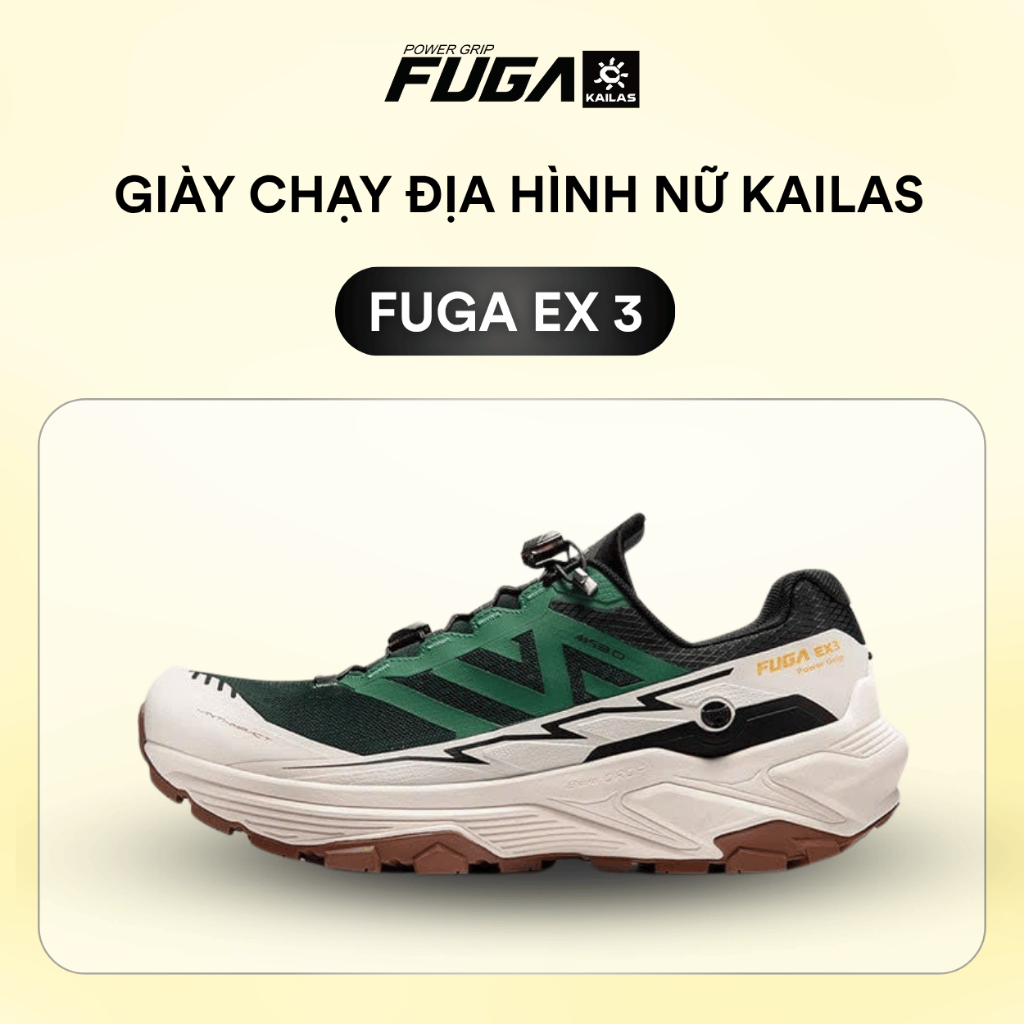 Giày Chạy Địa Hình Nữ Kailas FUGA EX 3 Độ Bám Vượt Trội Thiết Kế Êm Ái Thoáng Khí Bền Bỉ