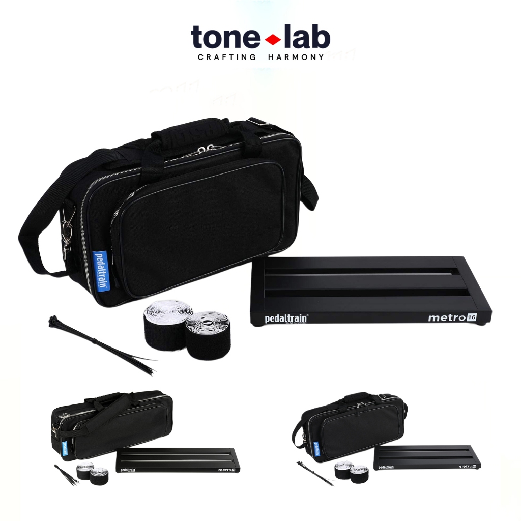 [Tone Lab] [HCM] Bàn Pedal Pedaltrain kèm Soft Case - Metro 16/Metro 20/Metro 24 Pedalboard with Sof