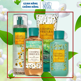 Body Mist Bath And Body Works Nam Nữ Chính Hãng Chasing Fireflies, Xịt Thơm Body Toàn Thân Hương Nước Hoa 236ml