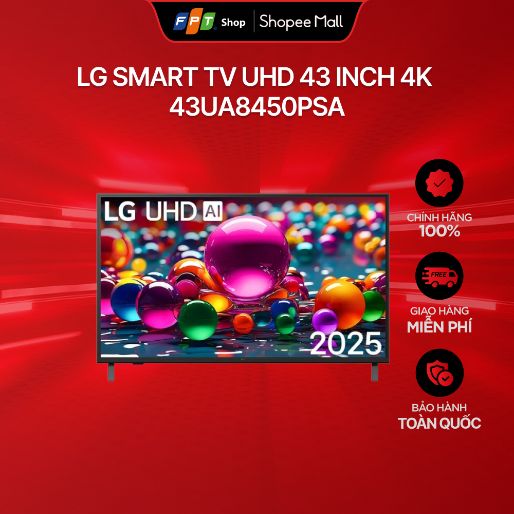 LG Smart Tivi UHD 43 inch 4K 43UA8450PSA