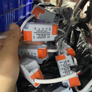 COMBO 10C Nguồn đèn led 3 màu 7w, VÀ đơn màu(chấn lưu)