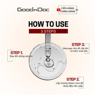 GoodnDoc Three Out Clear Lotion - Sữa Dưỡng Ẩm Trắng Da