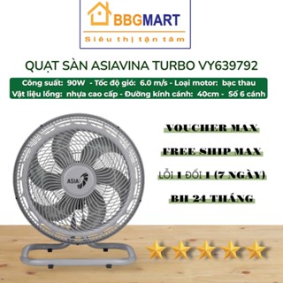 Quạt sàn B4 ASIA TURBO PLUS - VY636791 Động Cơ Motor Dây Đồng - Cỡ Lớn 16 Inch