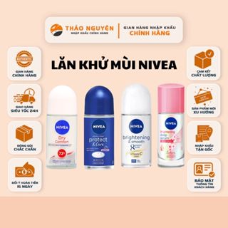   COMBO 2 CHAI  Lăn khử mùi Nivea Thái Lan 50ml lăn khử mùi Nivea nữ lăn khử mùi Nivea nam 50ml khử mùi cơ thể 