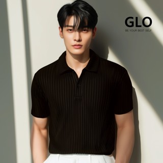  Áo Polo Thun Gân Cao Cấp Tay Ngắn Đẹp Màu Trắng  Đen  Da  Nâu Cacao - GLO 