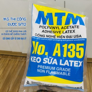  Keo sữa Latex MTM keo dán gốc nước chuyên dụng dán gỗ xốp giấy simili bám chắc khô nhanh 