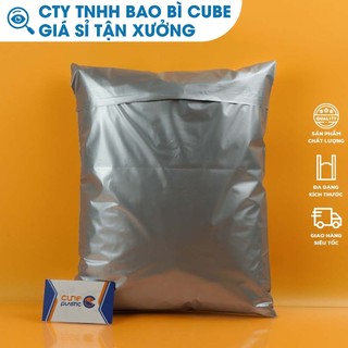 Túi Gói Hàng Niêm Phong NHŨ BẠC 2 Lớp [1KG] - CTY BAO BÌ CUBE