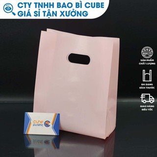 Túi Nilong Hột Xoài Hồng Pastel PE Zin [1KG] - CTY BAO BÌ CUBE