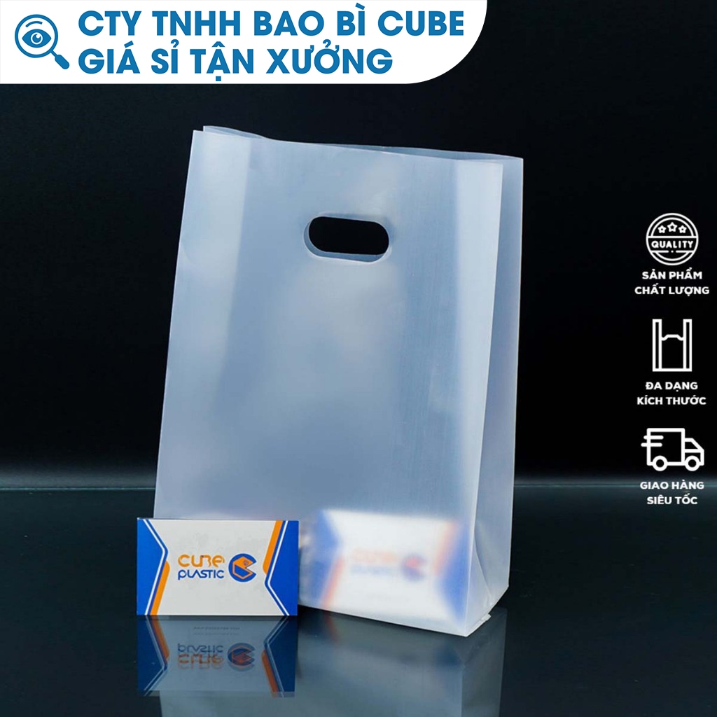 Túi Nilong Hột Xoài HD Mờ Zin [1KG] - CTY BAO BÌ CUBE