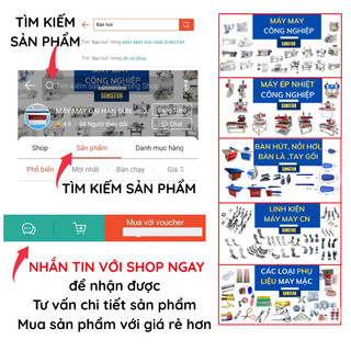 cữ may nẹp áo sơ mi cỡ